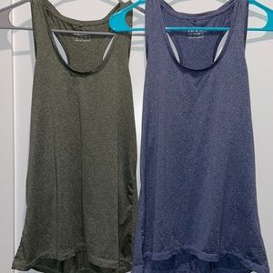 Primark Workout Tanks in Green and Blue size 6